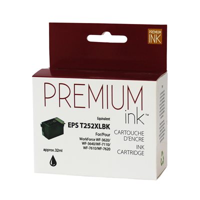Epson 252XL Black High Yield Compatible Ink Cartridge (T252XL120)